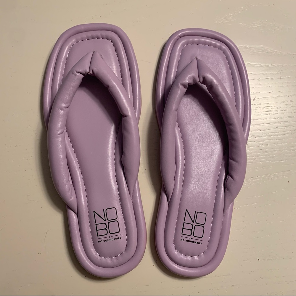 No Boundaries Women's Sandals - Purple